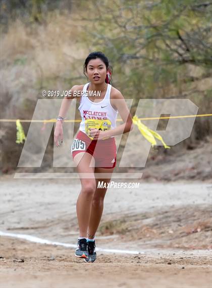 Thumbnail 1 in CIF State Cross Country Championships (Girls D1 Race) photogallery.