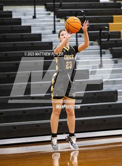 Thumbnail 1 in Gray's Creek vs South View (2023 Cumberland County Schools Holiday Classic Tournament) photogallery.
