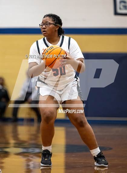 Thumbnail 1 in Gray's Creek vs South View (2023 Cumberland County Schools Holiday Classic Tournament) photogallery.