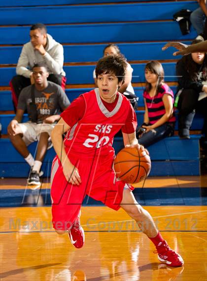 Thumbnail 1 in South Houston vs Sharyland (McDonald's Texas Invitational) photogallery.