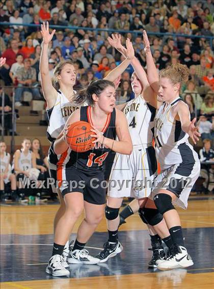 Thumbnail 2 in Clarion vs Keystone (PIAA District IX A Championship) photogallery.