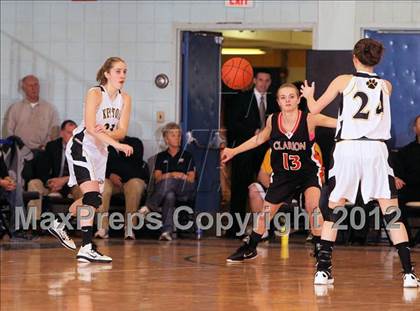 Thumbnail 3 in Clarion vs Keystone (PIAA District IX A Championship) photogallery.