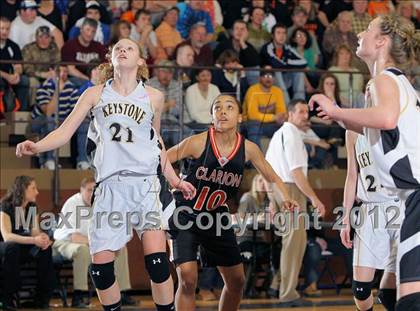 Thumbnail 2 in Clarion vs Keystone (PIAA District IX A Championship) photogallery.