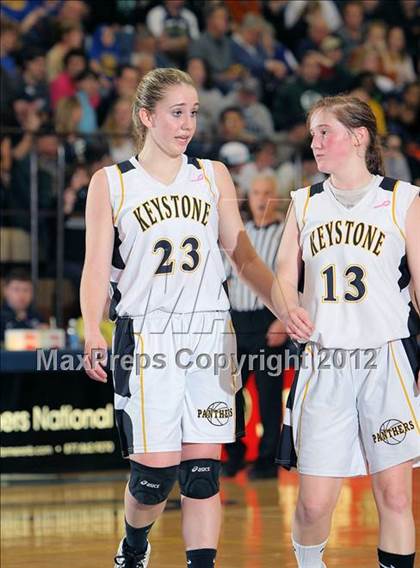 Thumbnail 2 in Clarion vs Keystone (PIAA District IX A Championship) photogallery.