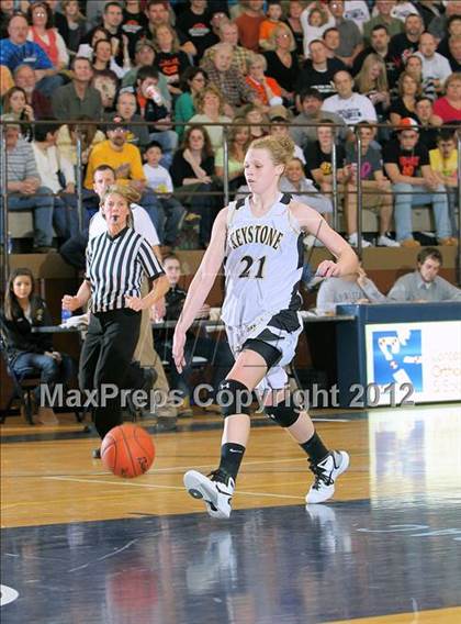 Thumbnail 1 in Clarion vs Keystone (PIAA District IX A Championship) photogallery.