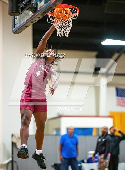 Thumbnail 3 in Springdale Prep vs. Kid Star Rising Christian Academy (Veterans Showcase 2025) photogallery.