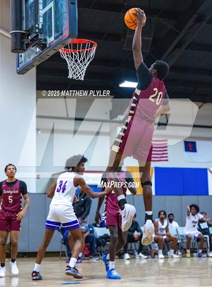 Thumbnail 3 in Springdale Prep vs. Kid Star Rising Christian Academy (Veterans Showcase 2025) photogallery.