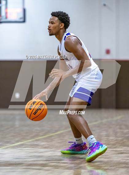 Thumbnail 1 in Springdale Prep vs. Kid Star Rising Christian Academy (Veterans Showcase 2025) photogallery.