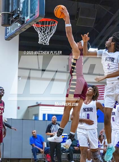 Thumbnail 2 in Springdale Prep vs. Kid Star Rising Christian Academy (Veterans Showcase 2025) photogallery.