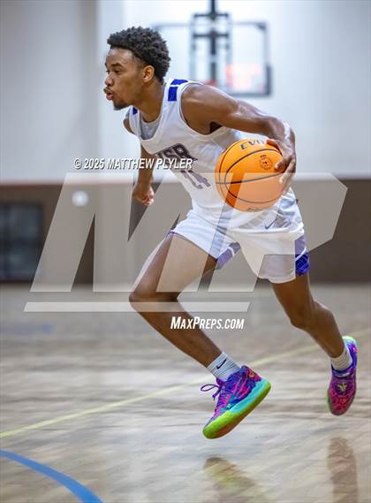 Thumbnail 2 in Springdale Prep vs. Kid Star Rising Christian Academy (Veterans Showcase 2025) photogallery.