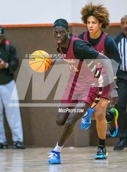 Thumbnail 3 in Springdale Prep vs. Kid Star Rising Christian Academy (Veterans Showcase 2025) photogallery.