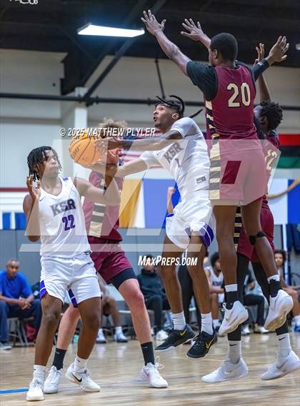 Thumbnail 2 in Springdale Prep vs. Kid Star Rising Christian Academy (Veterans Showcase 2025) photogallery.