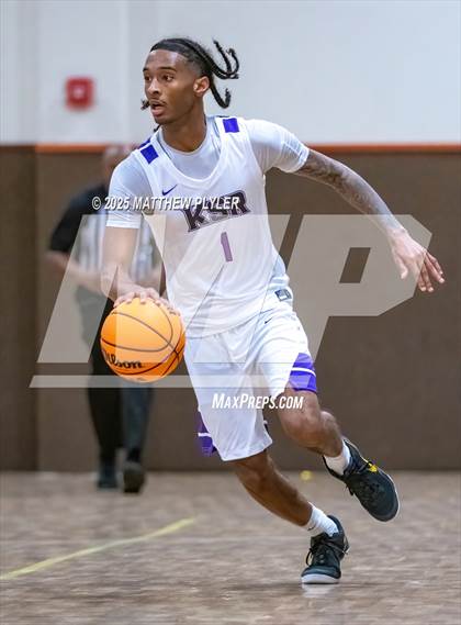 Thumbnail 2 in Springdale Prep vs. Kid Star Rising Christian Academy (Veterans Showcase 2025) photogallery.