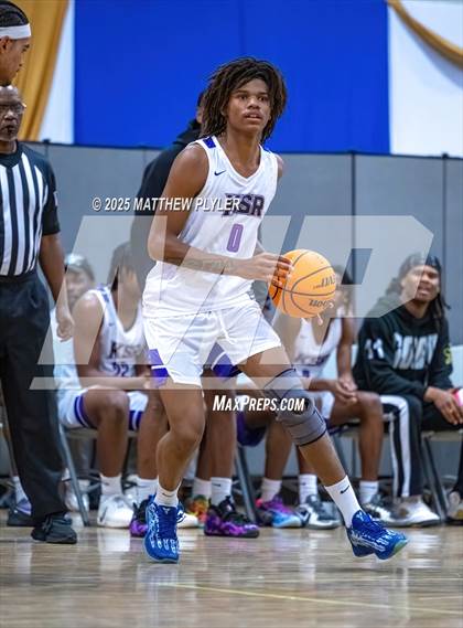 Thumbnail 1 in Springdale Prep vs. Kid Star Rising Christian Academy (Veterans Showcase 2025) photogallery.