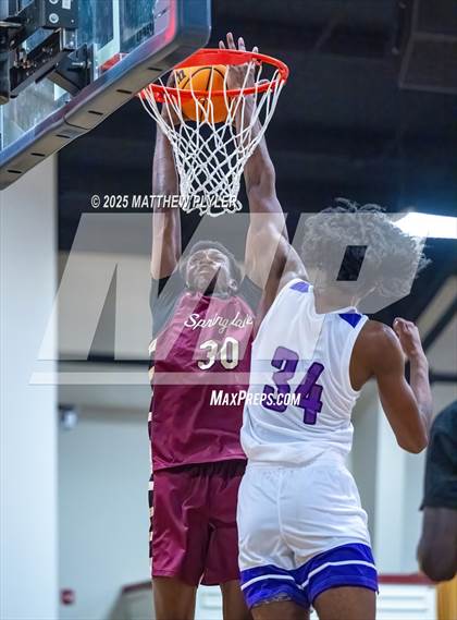 Thumbnail 1 in Springdale Prep vs. Kid Star Rising Christian Academy (Veterans Showcase 2025) photogallery.