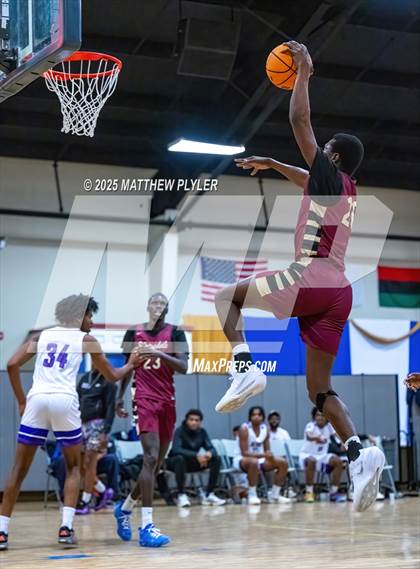 Thumbnail 1 in Springdale Prep vs. Kid Star Rising Christian Academy (Veterans Showcase 2025) photogallery.