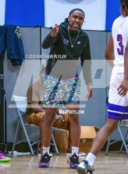 Thumbnail 2 in Springdale Prep vs. Kid Star Rising Christian Academy (Veterans Showcase 2025) photogallery.