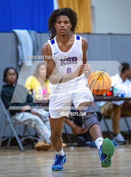 Thumbnail 3 in Springdale Prep vs. Kid Star Rising Christian Academy (Veterans Showcase 2025) photogallery.