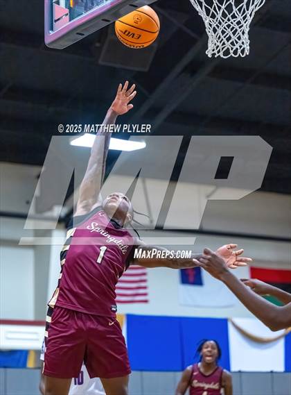 Thumbnail 3 in Springdale Prep vs. Kid Star Rising Christian Academy (Veterans Showcase 2025) photogallery.