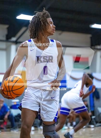 Thumbnail 3 in Springdale Prep vs. Kid Star Rising Christian Academy (Veterans Showcase 2025) photogallery.