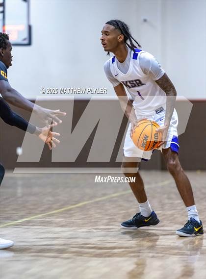 Thumbnail 1 in Springdale Prep vs. Kid Star Rising Christian Academy (Veterans Showcase 2025) photogallery.