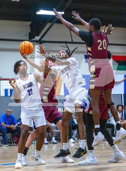 Thumbnail 3 in Springdale Prep vs. Kid Star Rising Christian Academy (Veterans Showcase 2025) photogallery.