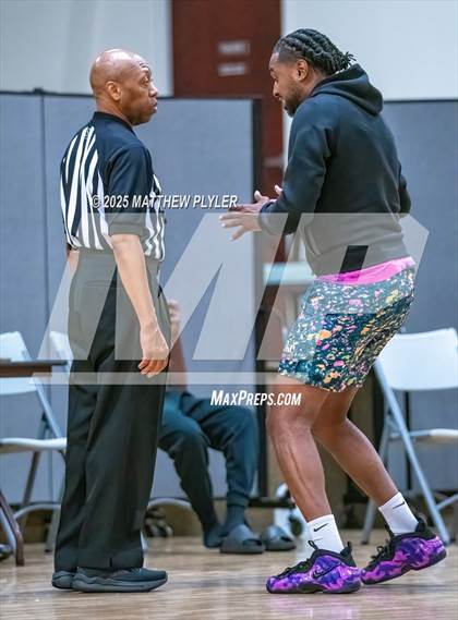 Thumbnail 2 in Springdale Prep vs. Kid Star Rising Christian Academy (Veterans Showcase 2025) photogallery.