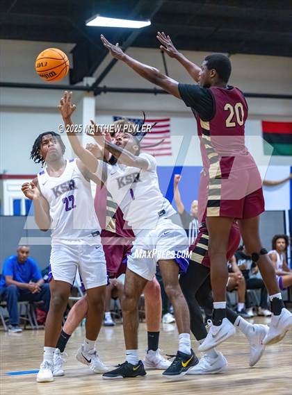 Thumbnail 1 in Springdale Prep vs. Kid Star Rising Christian Academy (Veterans Showcase 2025) photogallery.