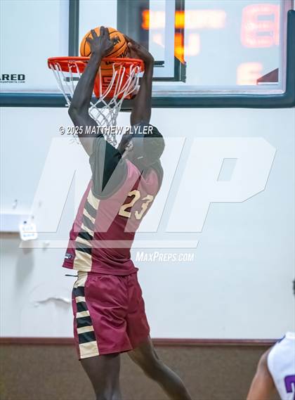 Thumbnail 3 in Springdale Prep vs. Kid Star Rising Christian Academy (Veterans Showcase 2025) photogallery.