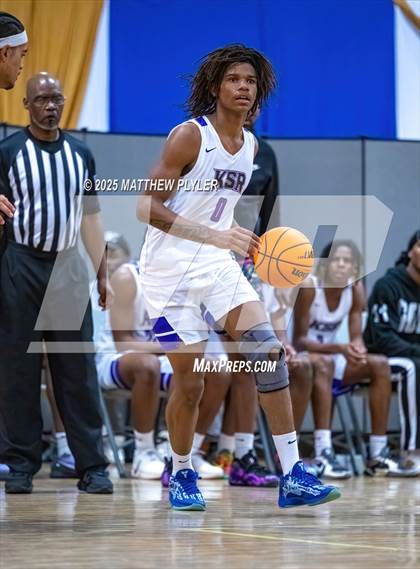 Thumbnail 3 in Springdale Prep vs. Kid Star Rising Christian Academy (Veterans Showcase 2025) photogallery.