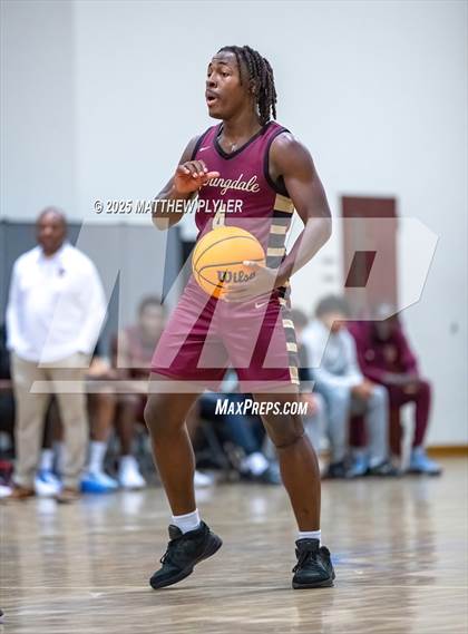 Thumbnail 3 in Springdale Prep vs. Kid Star Rising Christian Academy (Veterans Showcase 2025) photogallery.