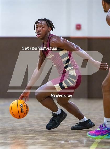 Thumbnail 2 in Springdale Prep vs. Kid Star Rising Christian Academy (Veterans Showcase 2025) photogallery.