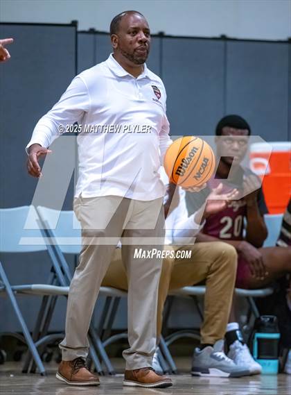 Thumbnail 1 in Springdale Prep vs. Kid Star Rising Christian Academy (Veterans Showcase 2025) photogallery.