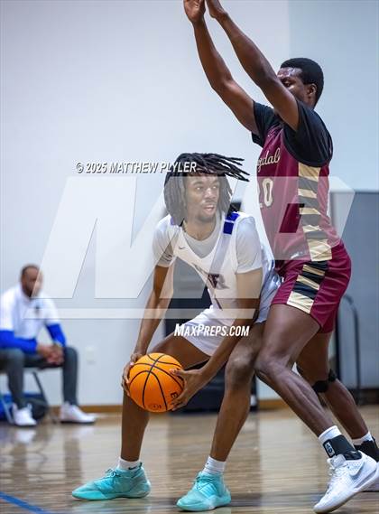 Thumbnail 2 in Springdale Prep vs. Kid Star Rising Christian Academy (Veterans Showcase 2025) photogallery.