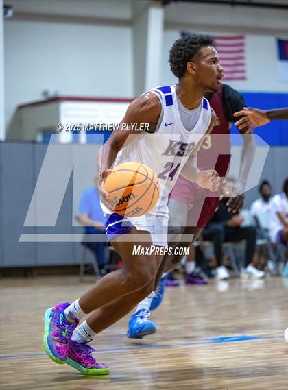 Thumbnail 2 in Springdale Prep vs. Kid Star Rising Christian Academy (Veterans Showcase 2025) photogallery.