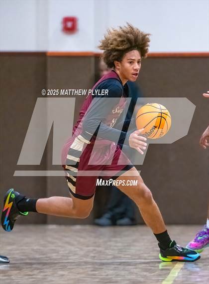 Thumbnail 3 in Springdale Prep vs. Kid Star Rising Christian Academy (Veterans Showcase 2025) photogallery.