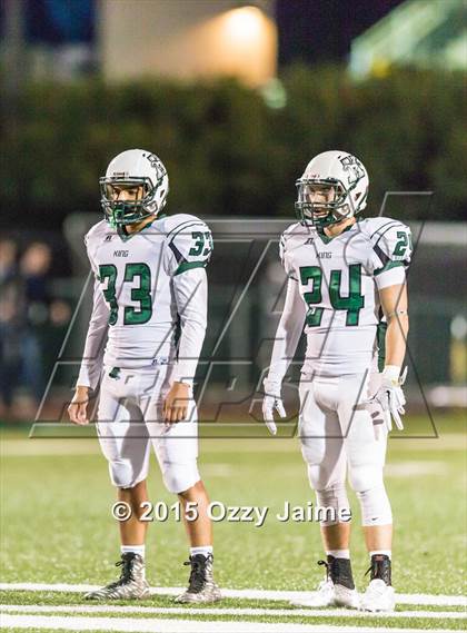 Thumbnail 2 in King vs. Brennan (UIL 6A Bi-District Playoff) photogallery.