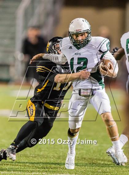 Thumbnail 1 in King vs. Brennan (UIL 6A Bi-District Playoff) photogallery.