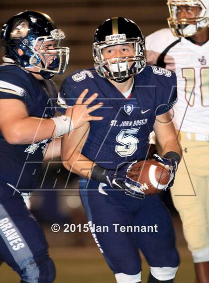 Thumbnail 2 in JSerra Catholic vs. St. John Bosco photogallery.