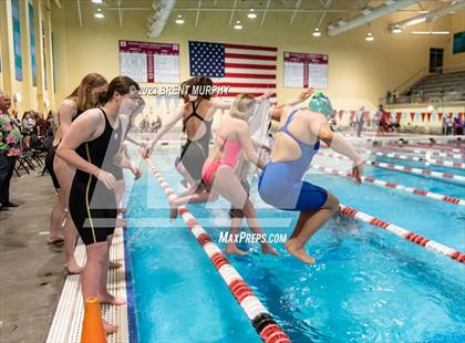 Thumbnail 3 in CHSAA 4A Girls Swimming - State Championship photogallery.