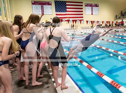 Thumbnail 2 in CHSAA 4A Girls Swimming - State Championship photogallery.