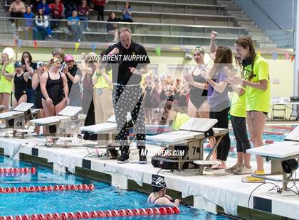 Thumbnail 2 in CHSAA 4A Girls Swimming - State Championship photogallery.