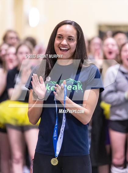 Thumbnail 3 in CHSAA 4A Girls Swimming - State Championship photogallery.
