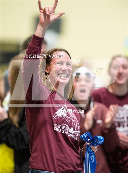 Thumbnail 3 in CHSAA 4A Girls Swimming - State Championship photogallery.
