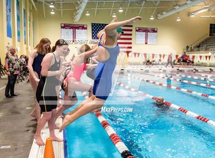 Thumbnail 1 in CHSAA 4A Girls Swimming - State Championship photogallery.