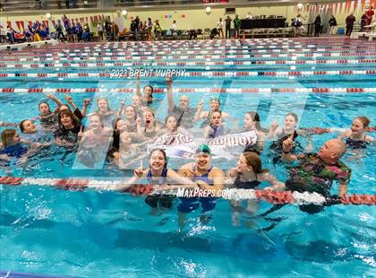 Thumbnail 1 in CHSAA 4A Girls Swimming - State Championship photogallery.