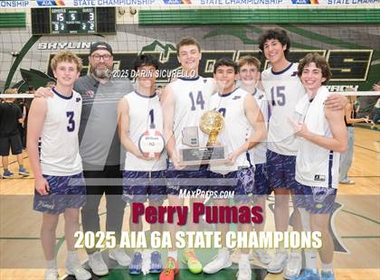 Thumbnail 3 in Highland vs. Perry (AIA 6A Final - Awards) photogallery.
