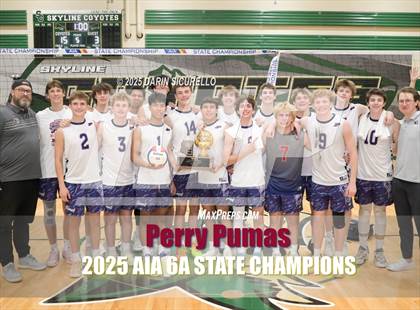 Thumbnail 2 in Highland vs. Perry (AIA 6A Final - Awards) photogallery.