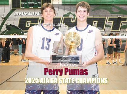 Thumbnail 2 in Highland vs. Perry (AIA 6A Final - Awards) photogallery.