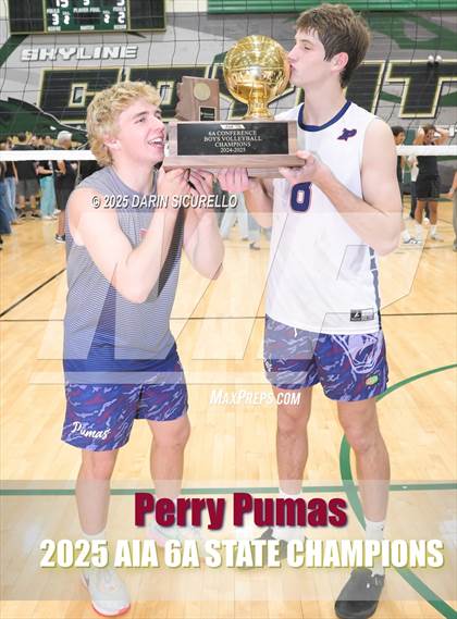 Thumbnail 3 in Highland vs. Perry (AIA 6A Final - Awards) photogallery.